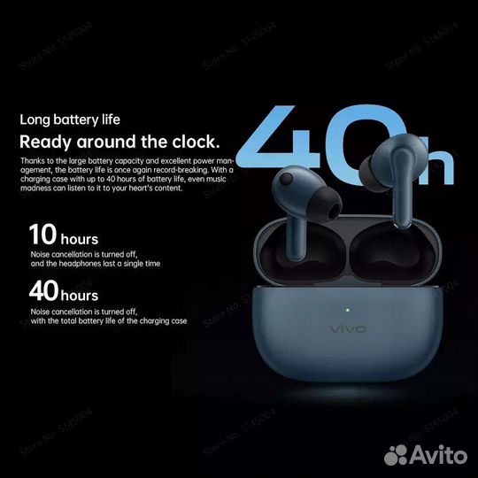 Vivo TWS 3 наушники Bluetooth 5.3 Aptx HD