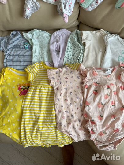 Вещи пакетом на девочку 80