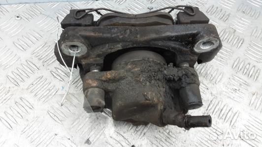 Суппорт тормозной передний левый renault megane 3