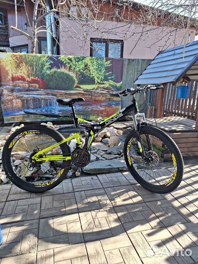 Новый скоростной велосипед на 26 колёсах