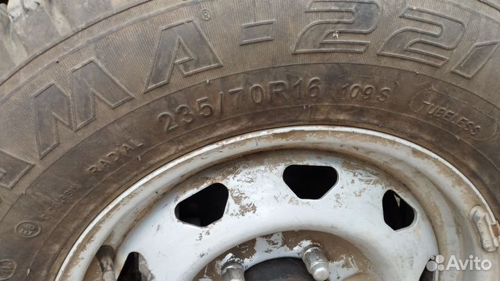 R16 КАМА Кама-221 235/70, PCD 5x139.7 DIA 108