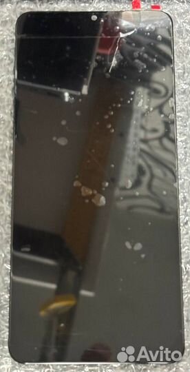 Дисплей Samsung A125F Galaxy A12 + тачскрин (черны