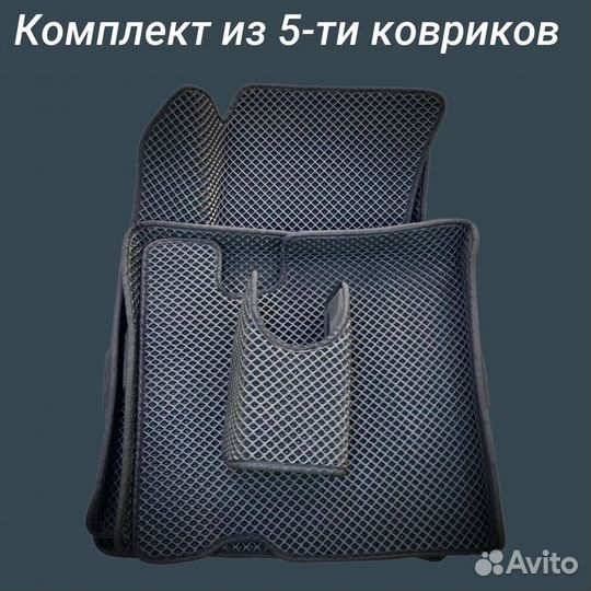 Ева EVA коврики Chevrolet Aveo(2006-2011)
