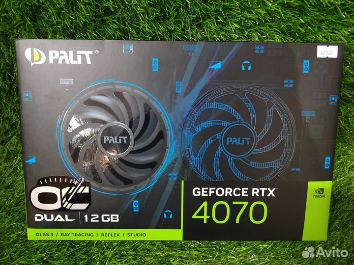 Видеокарта Palit nvidia GeForce RTX 4070 Dual OC