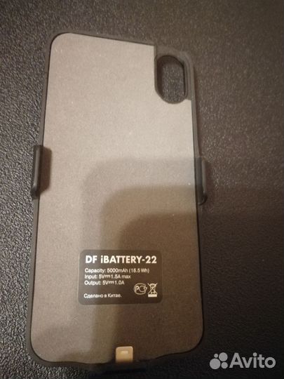 Акамулятор чехол накладка на iPhone X, XS