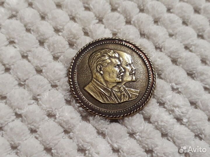 Тяжелый знак Сталин Ленин цанга