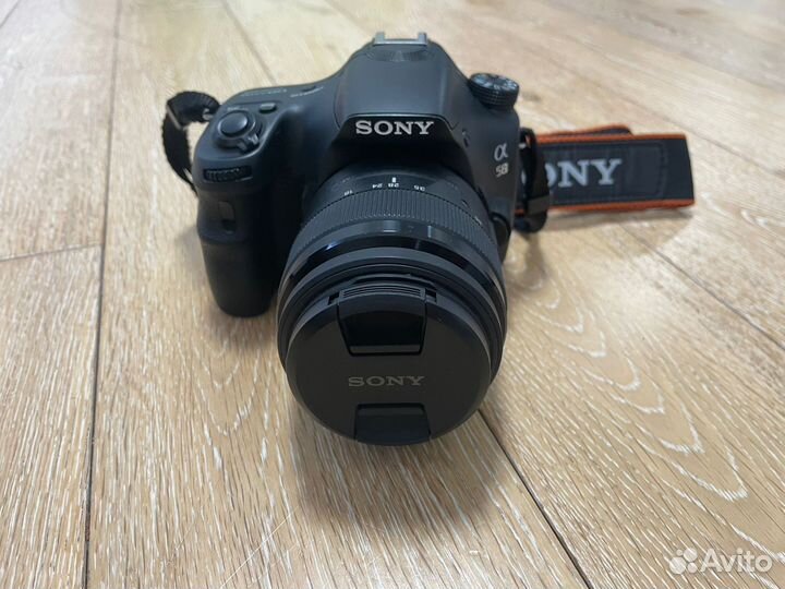 Зеркальный фотоаппарат sony alpha SLT-A58 Kit