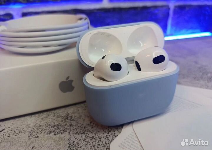 Airpods 3 premium гарантия и чехол