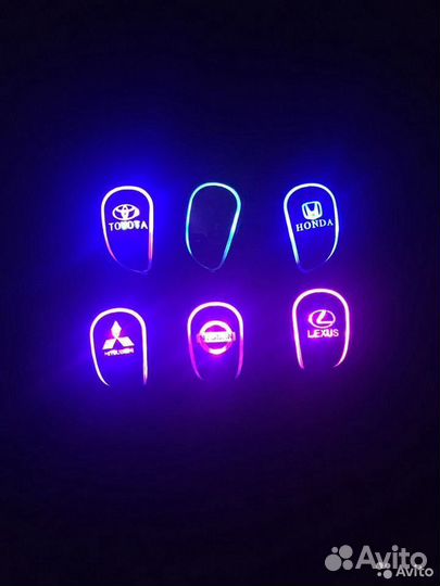 Ручки АКПП с подсветкой