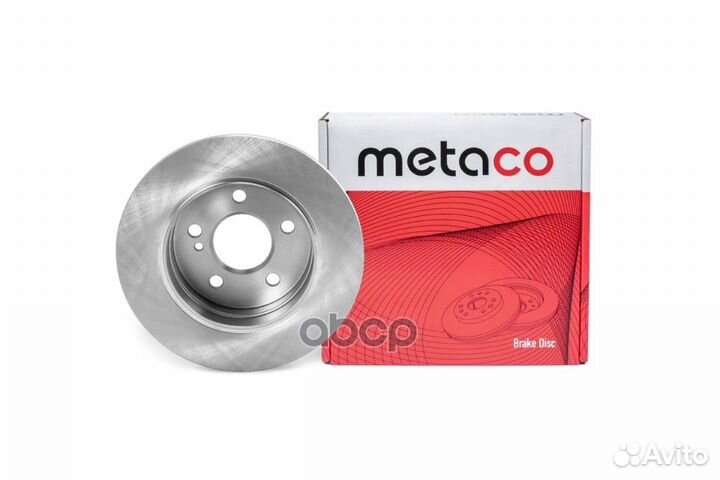 Диск тормозной задний '3060-180 metaco