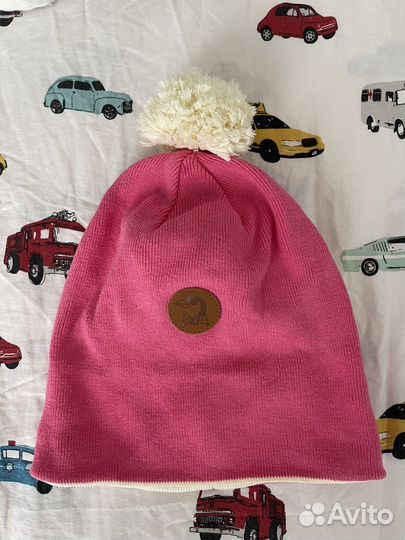 Зимняя шапка с помпоном Mini Rodini