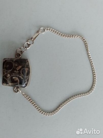 Браслет на руку с окаменелыми Туррителлами