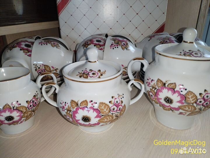 Чайный сервиз СССР Барановка