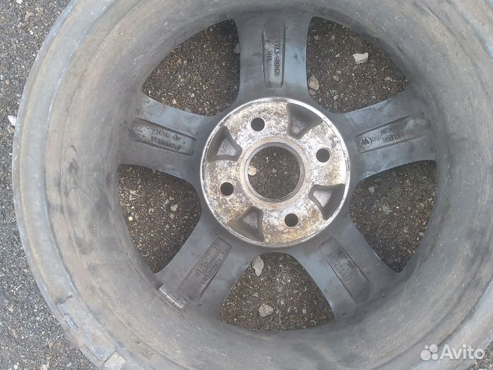 Колёсные диски литье в б/у резине