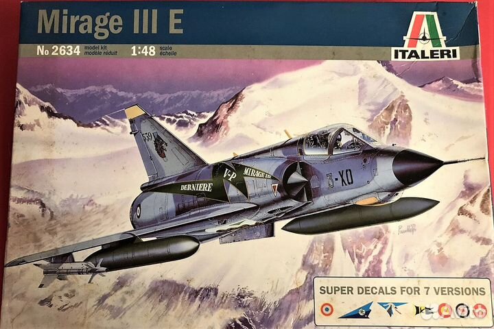 1/48 Mirage iiie & Kfir C7 IsraCast