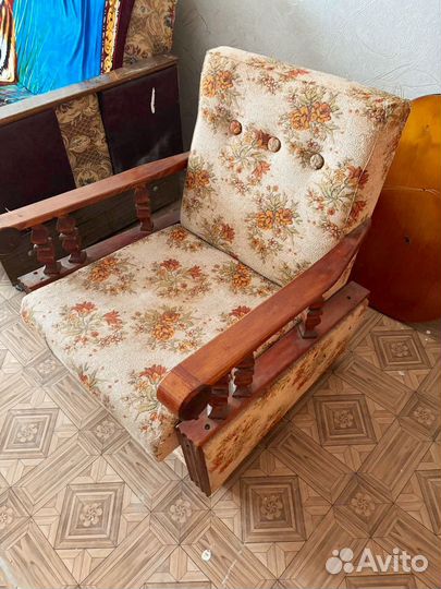 Кресло СССР на колесиках
