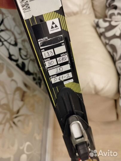 Лыжи беговые fisher коньковые