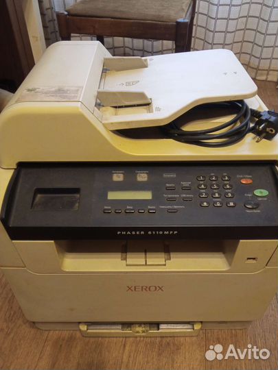 Принтер лазерный мфу xerox phaser 6110MFP
