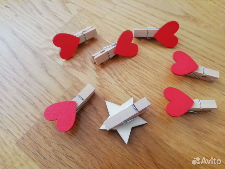 Прищепки деревянные