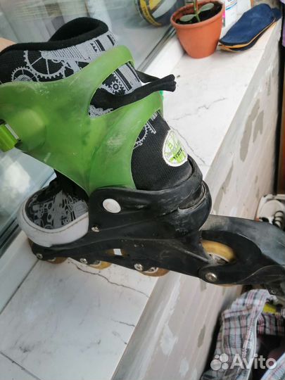 Коньки роликовые раздвижные 38-41