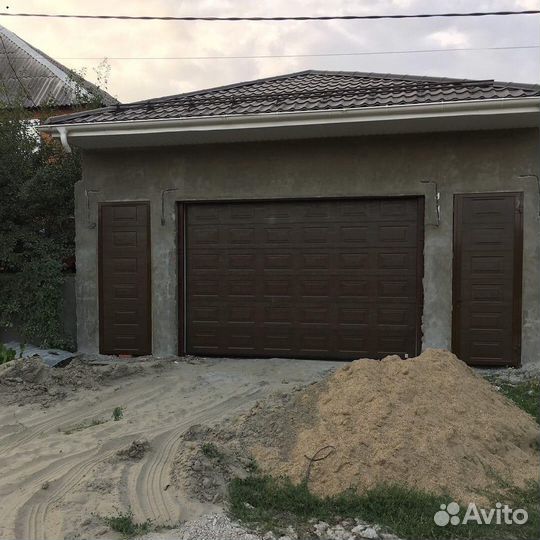 Секционные ворота для автомоек и сто