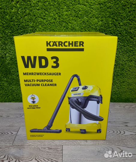 Строительный пылесос Karcher WD 3