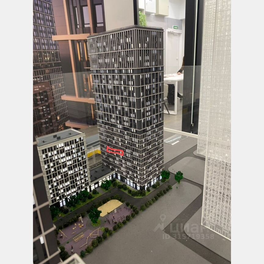 4-к. квартира, 83 м², 7/32 эт.