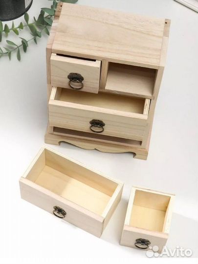Шкатулка комод для росписи