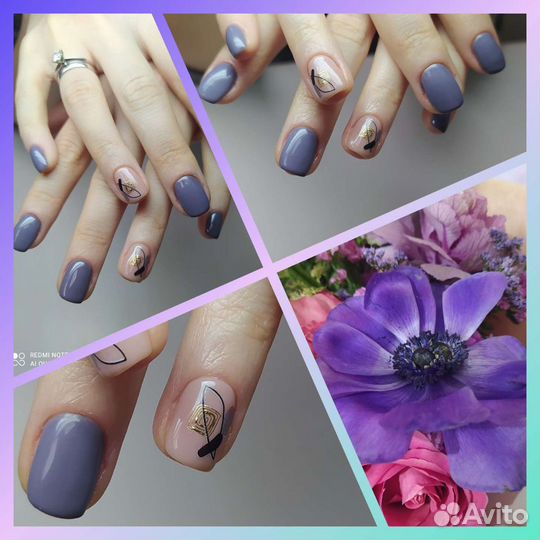 Маникюр в салоне