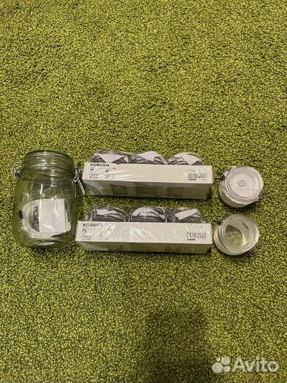 Банки стеклянные IKEA korken