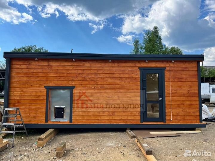 Готовая баня Скандинавия под ключ купить