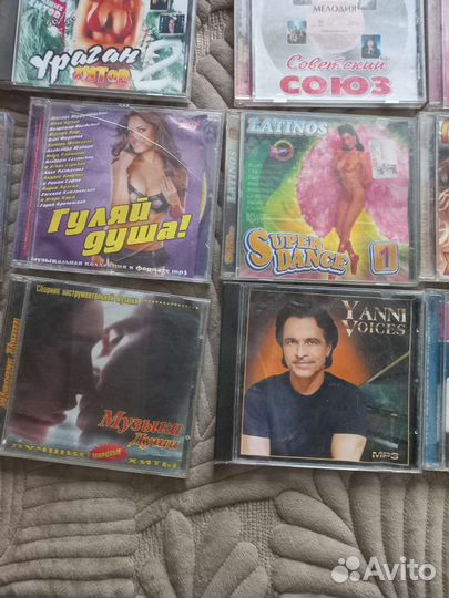 Музыкальные cd диски бу