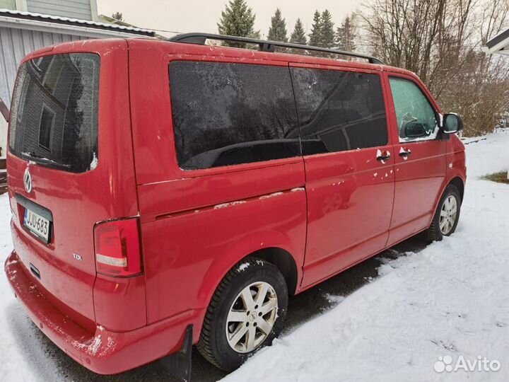 Рейлинги T4 T5 T6 длинная база чёрные