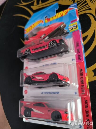 Hot Wheels Toyota Supra Pack(red edition)