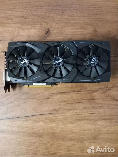 Видеокарта Asus rog strix gtx 1080