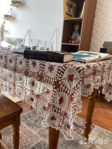 Скатерть СССР, винтаж, ретро