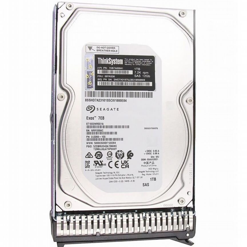 [00YK030] Жесткий Диск Lenovo 7xb7a00041 1tb Sas 3,5" Hdd 00yk030