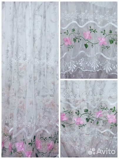 Занавески длинные в ассортименте