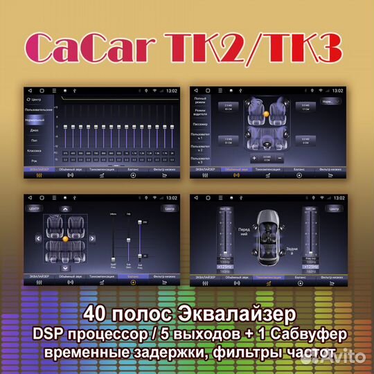 CaCar TK2 VW Touareg FL NF 10-18 версия B