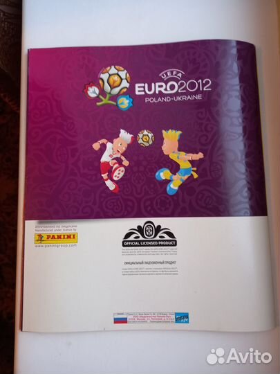 Альбом для наклеек новый panini 2012