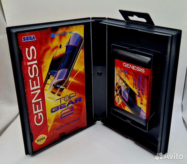 Top Gear 2 sega Genesis ntsc-U