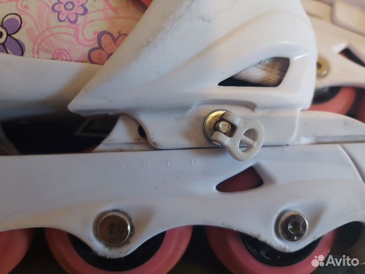 Роликовые коньки детские раздвижные 27-30 р