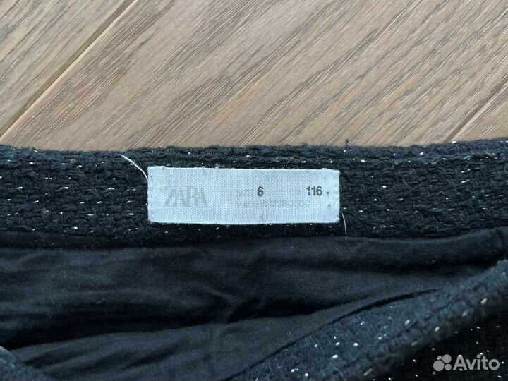 Юбка для девочки zara 116 см