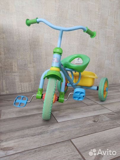 Детский трехколесный велосипед бу Rich Family