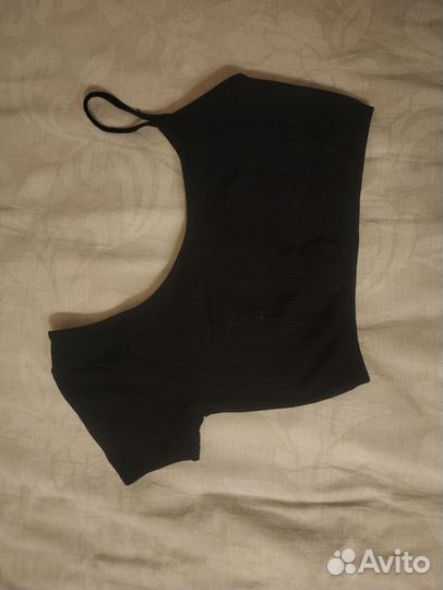 Zara топ, черный XS-S