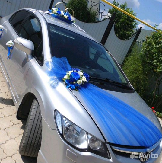 Свадебные Украшения на автомобиль/машину/аренда