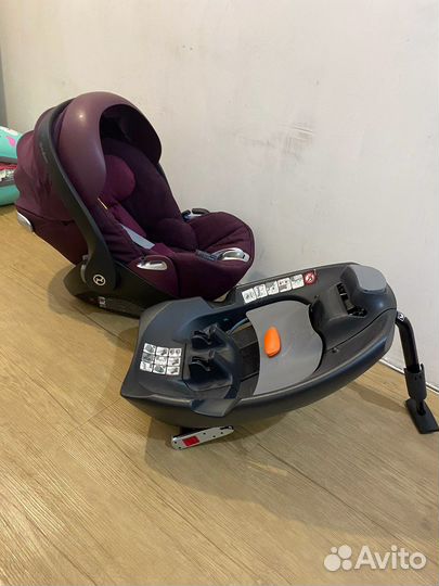 Автолюлька cybex cloud q с базой и коляска