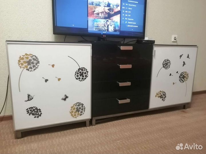 Полка под тв икея