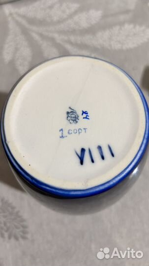 Ваза фарфор лфз, 80е гг, СССР