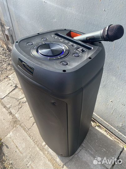 Портативная колонка блютуз караоке